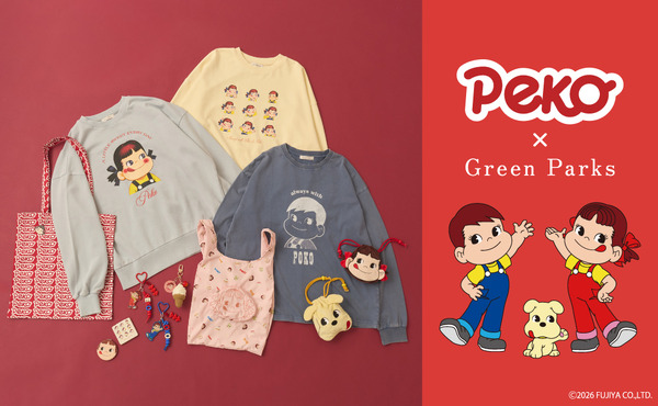 『Green Parks ×Peko』 コラボアイテム