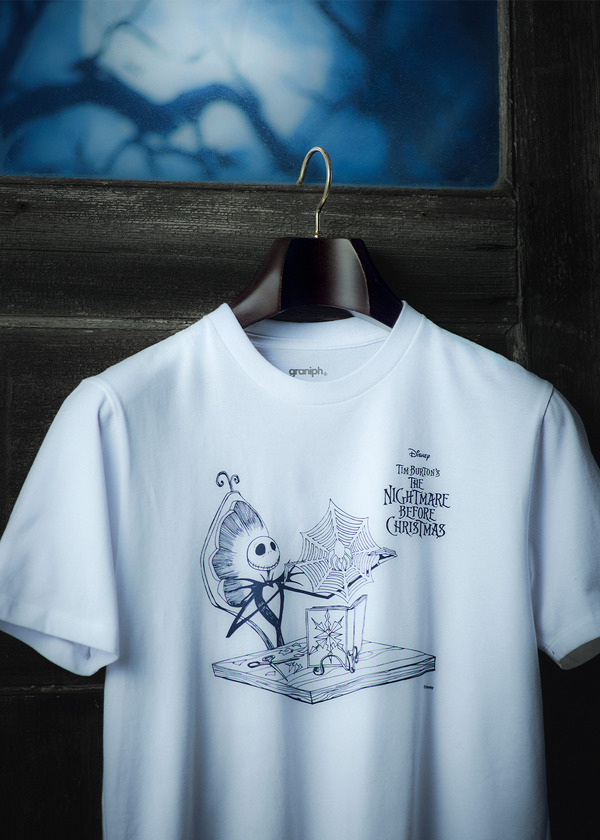 『ナイトメアー・ビフォア・クリスマス』×グラニフ　「クリスマスの研究｜Tシャツ」イメージ