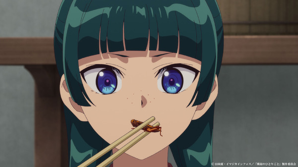 秋アニメ『薬屋のひとりごと』第3期第49話「蝗」先行場面カット