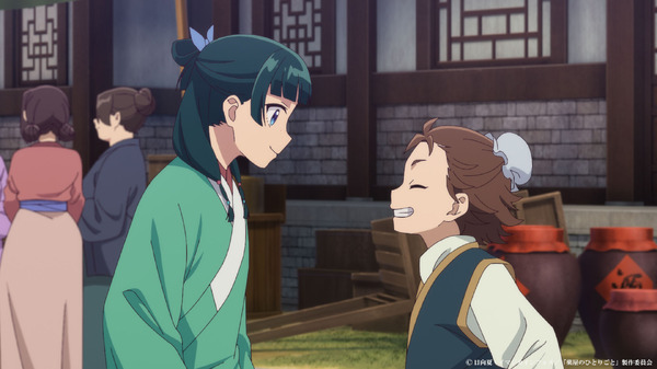 秋アニメ『薬屋のひとりごと』第3期第49話「蝗」先行場面カット