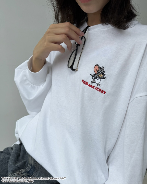 アクリルキーホルダー付トムとジェリーロンT