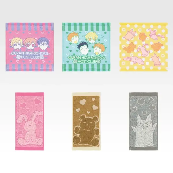 「一番くじ 桜蘭高校ホスト部～20th Anniversary～」E賞：タオルコレクション（選べる全6種）