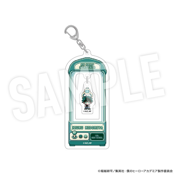 『僕のヒーローアカデミア』トレーディングクレーンゲーム風アクリルキーホルダー