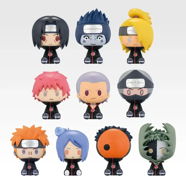 「一番くじ NARUTO-ナルト- 疾風伝 飛段・角都編」F賞：ちょこのっこフィギュア “暁”Ver.（ランダム全10種）