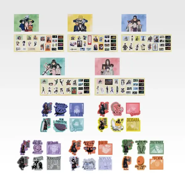 「一番くじ NARUTO-ナルト- 疾風伝 飛段・角都編」I賞：バラエティステッカー（選べる全10種）