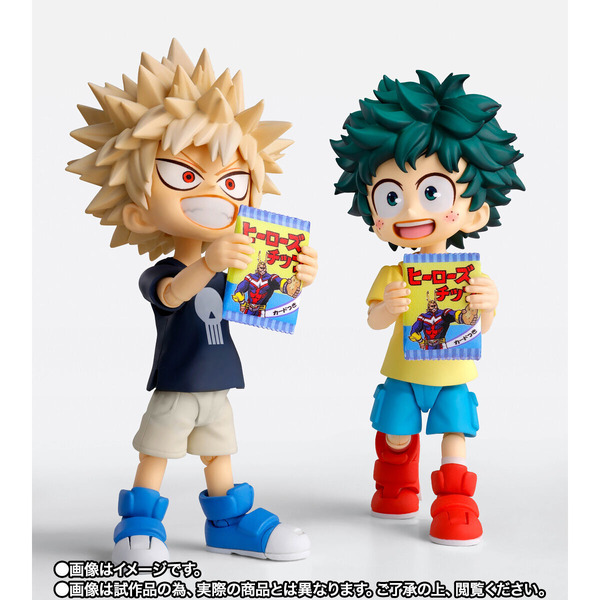 「S.H.Figuarts 緑谷出久＆爆豪勝己-幼少期セット-」