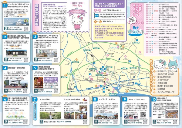 ハローキティ　静岡県富士市