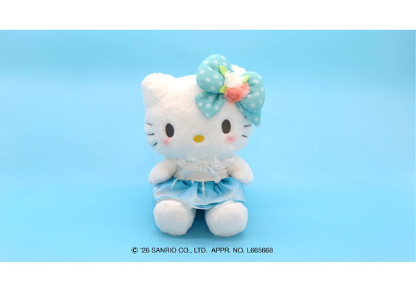 富士市オリジナルデザインのハローキティ　ぬいぐるみ