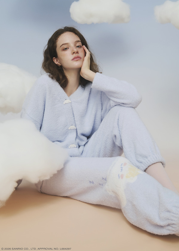 【gelato pique】ベビモコジャガードカーディガン ￥13,420