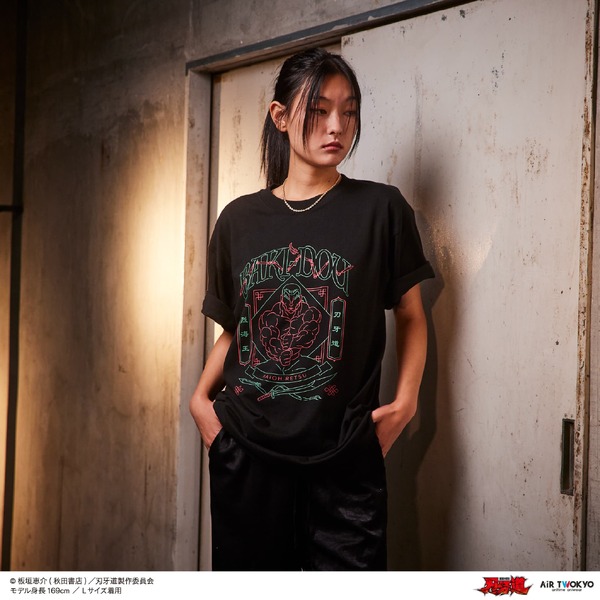 アニメ『刃牙道』シーンイラストTシャツ 4（烈海王）
