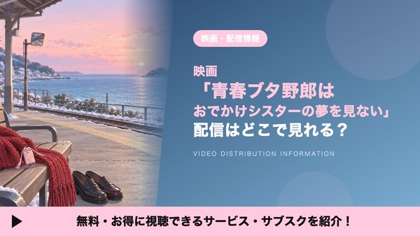 おでかけシスターの夢を見ない 配信