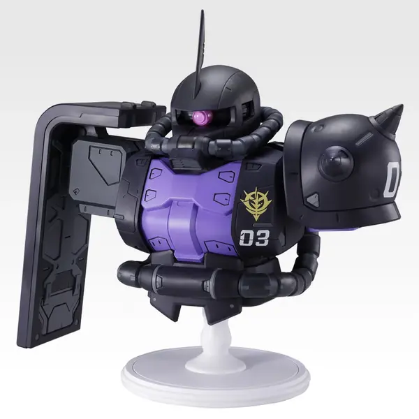 「一番くじ 機動戦士ガンダム UNIVERSAL CENTURY SAGA INTERLUDE」B賞：ザクII（黒い三連星） BUSTISAN
