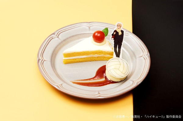 月島のショートケーキ風たまご焼き