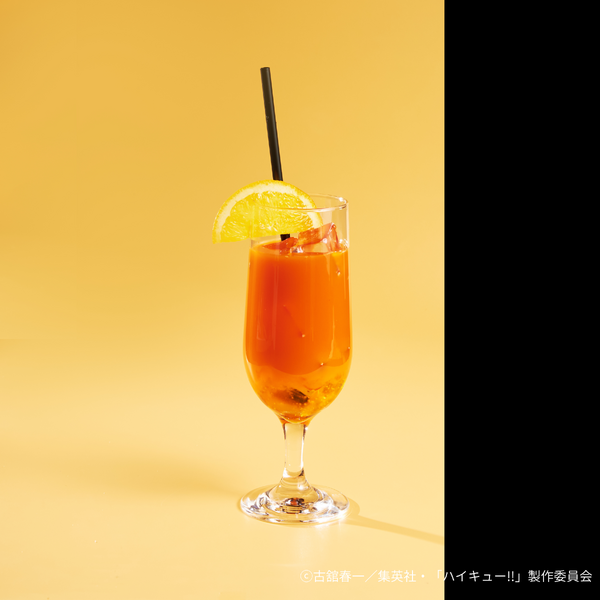 日向のオレンジミックスジュース