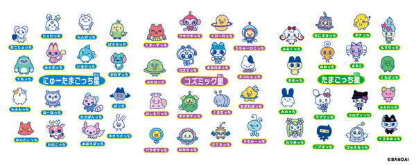 Tamagotchi Paradise - Neon Planets