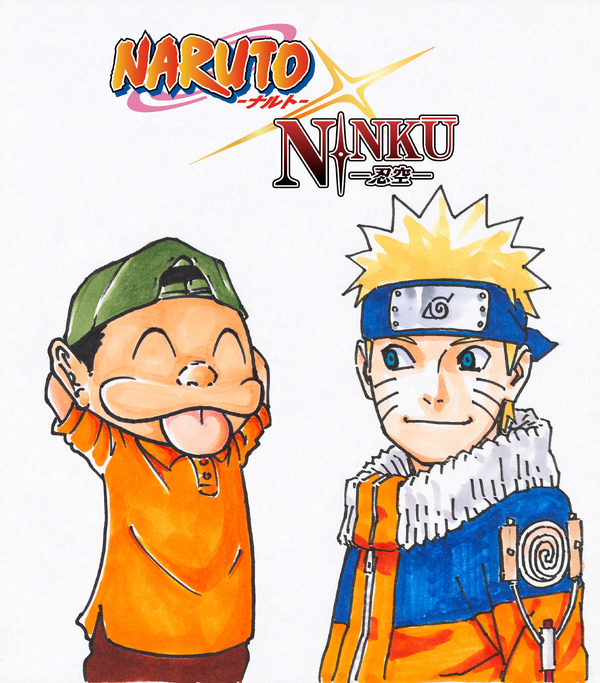 『NARUTO-ナルト-×NINKŪ-忍空-』特別イラスト