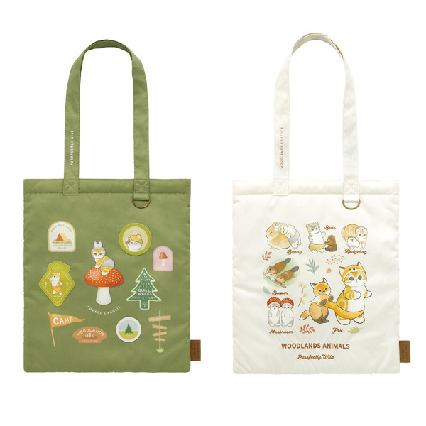 「フラットトートバッグ」（全2種）各3,520円（税込）
