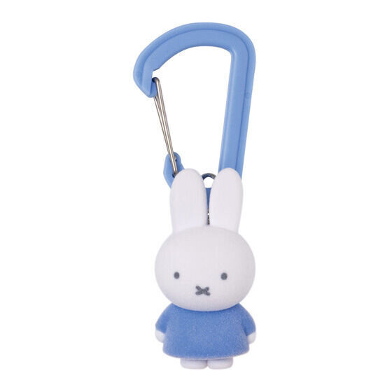 ふわふわフロッキー仕様！ガシャポン「miffy カラフルカラビナマスコット」に、王冠を付けたミッフィーなど全5種ラインナップ