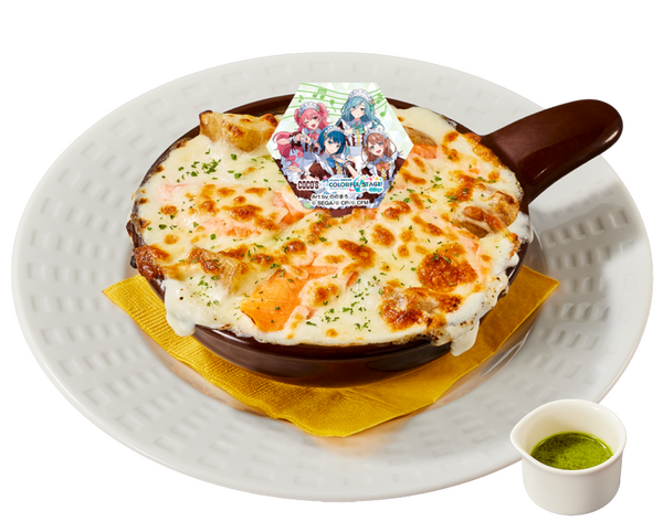 MORE MORE JUMP！のキラキラサーモンクリームドリア