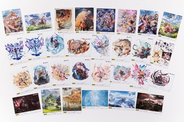 『グラブル』新章イラストや十二神将、周年キービジュアルも！ エンタメプリントでブロマイドが発売ーコンビニのマルチコピー機で買える