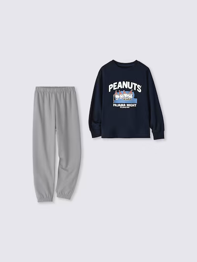 KIDSコットンスウェットラウンジセット Peanuts