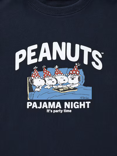 KIDSコットンスウェットラウンジセット Peanuts