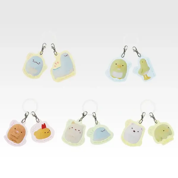 「一番くじ すみっコぐらし～もしもすみっコが進化したら？～」F賞：アクリルチャーム（選べる全5種）