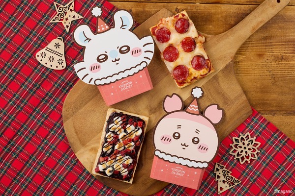 モモンガと古本屋のワンハンドピザ　各1,600円