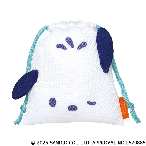 はぴだんぶい メッシュ巾着コレクション