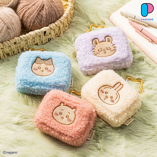 「ちいかわ」カラビナつきポーチがプライズ展開！ハチワレやくりまんじゅうなど全8種