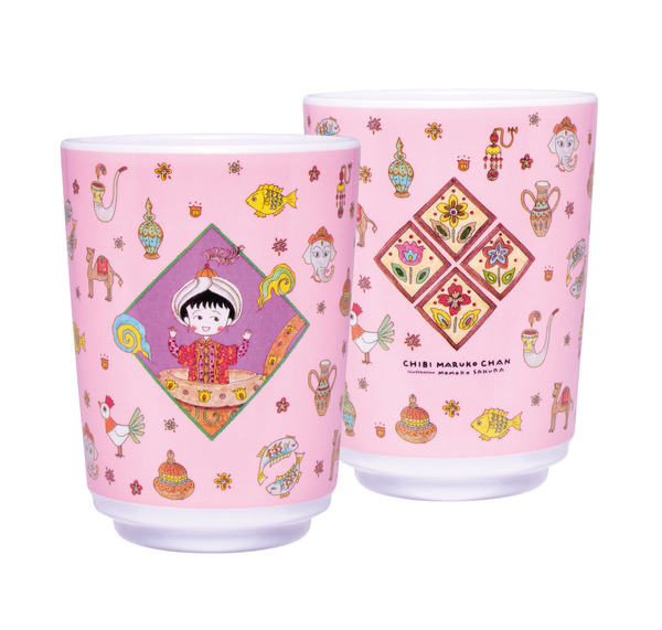 Happyくじ『ちびまる子ちゃん』原作40周年　C賞：食器コレクション（選べる全5種）