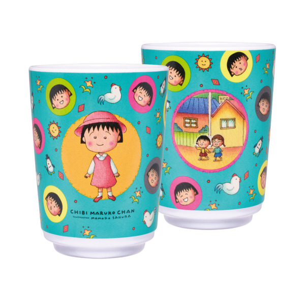 Happyくじ『ちびまる子ちゃん』原作40周年　C賞：食器コレクション（選べる全5種）