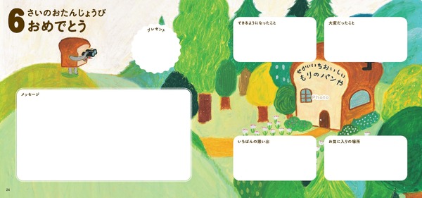 『パンどろぼうYour Birthday Book　せかいいち いとしい 20ねんのきろく』