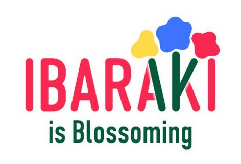 『IBARAKI is Blossoming』ブランドロゴ