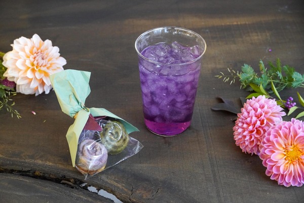 壬氏の麗しハーブティーと花咲く薔薇のフロランタンブーケセット（アイス・ホット）