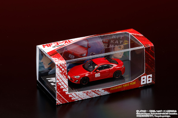 「1/64 Toyota 86 GT（ZN6） at 小田原パイクスピーク／MFゴースト 片桐 夏向」4,290円（税込）