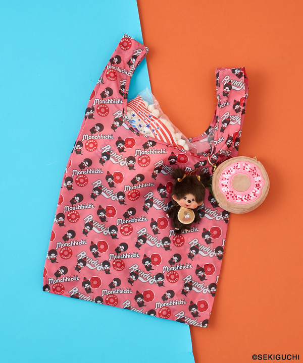 モンチッチ×ランディーズドーナツ エコバックチャーム ￥3,993
