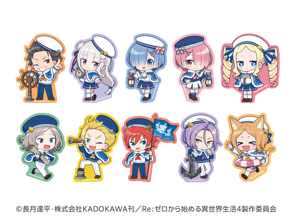 「Re:ゼロから始める異世界生活 × ラグーナテンボス」　変なホテル コラボルーム特典「BIGステッカー」ランダム全10種