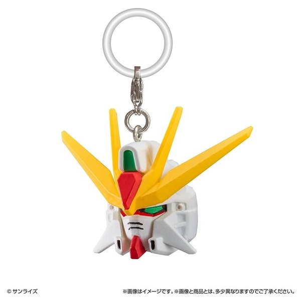 「ガンダムヘッド」めじるしアクセサリー第2弾！ゴッドガンダム、ウイングゼロら全6機の頭部がアイコンに