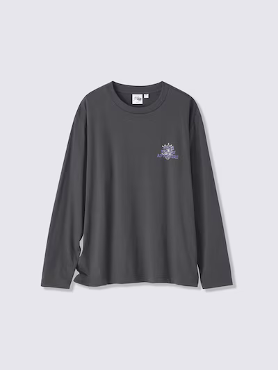 グラフィックT（ダークグレー）