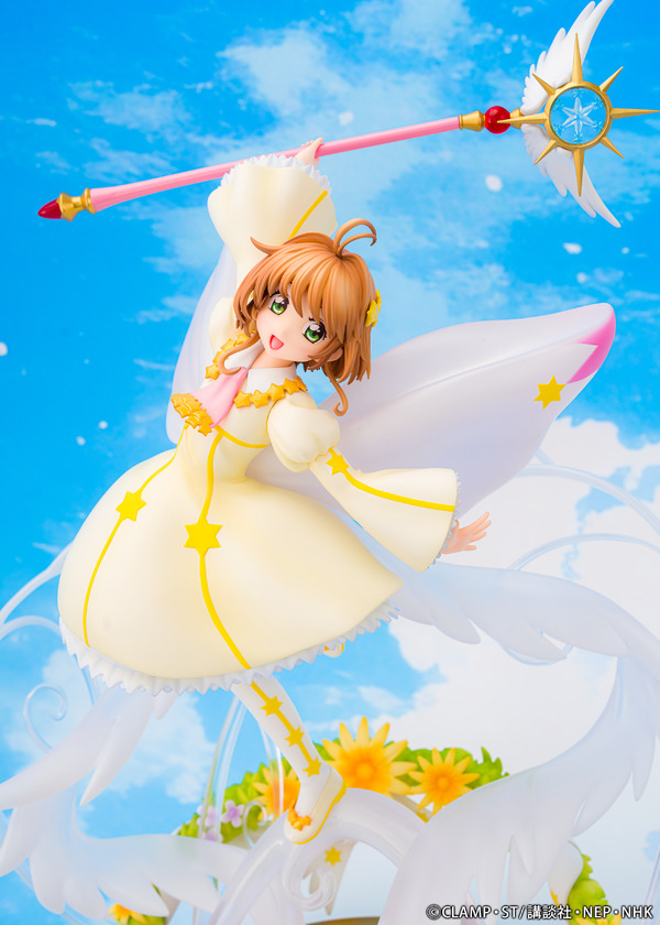 アニメ「カードキャプターさくら　クリアカード編」1/7スケールフィギュア「木之本桜 -soar-」