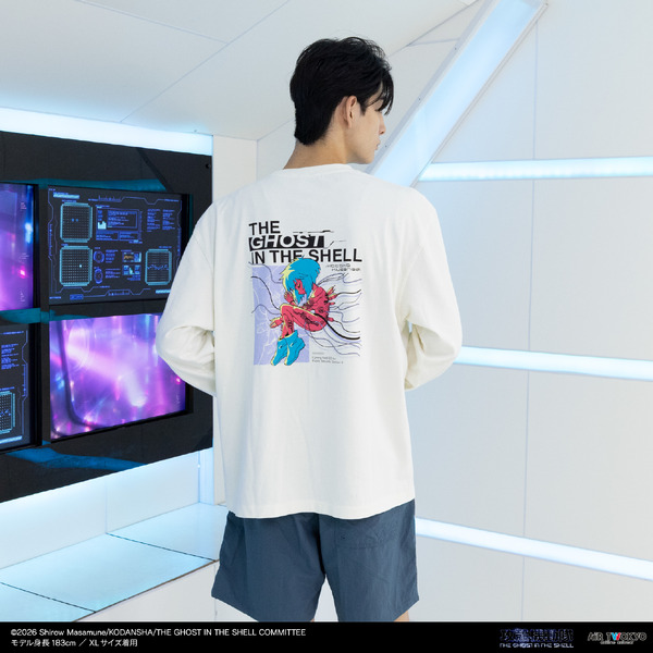 『攻殻機動隊 THE GHOST IN THE SHELL』サイバーグラフィックロングスリーブTシャツ 3（草薙素子）