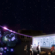 スヌーピーミュージアム クリスマスイルミネーション ピーナッツの仲間たちが冬の夜空を彩る アニメ アニメ