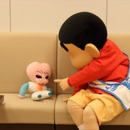 「映画クレヨンしんちゃん」公開直前！しんちゃんとシリリがアニメ！アニメ！にやってきた！
