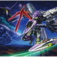 「新幹線変形ロボ シンカリオン 500 TYPE EVA」(c)プロジェクト シンカリオン JR西日本商品化許諾済 (c)カラー (c)TOMY 「プラレール」は株式会社タカラトミーの登録商標です