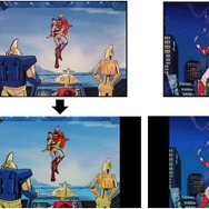 『ウルトラマンUSA』映像比較(C)円谷プロ