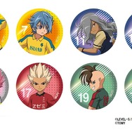 【先行販売】 キラキラ缶バッジコレクション （8種） 各500円（税抜）(C)LEVEL-5／FCイナズマイレブン・テレビ東京