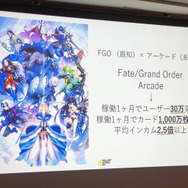 『FGOアーケード』物理カード発行1千万突破！塩川P「企画成功のヒントは既知×未知」【CEDEC 2018】