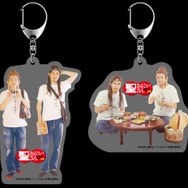 徳が高くなるアクリルキーホルダー （外出モード／在宅モード） 価格：各1,000円（税込）(C)中村 光・講談社／パンチとロン毛 製作委員会