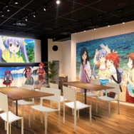「EJアニメシアター新宿」館内イメージ　(C)2018 あっと・KADOKAWA刊/旭丘分校管理組合劇場